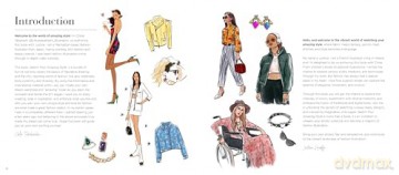 Sketch Your Amazing Style: A body-positive guided sketchbook for drawing dream wardrobes - Lecouffe Takahashi [KSIĄŻKA]