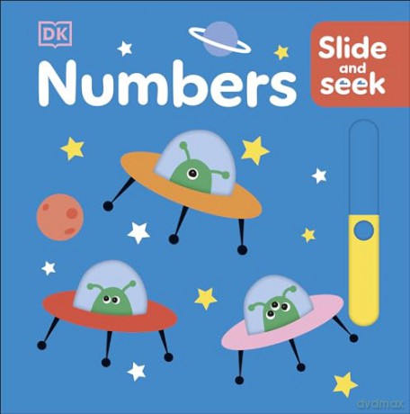 Slide and Seek Numbers - Dk [KSIĄŻKA]