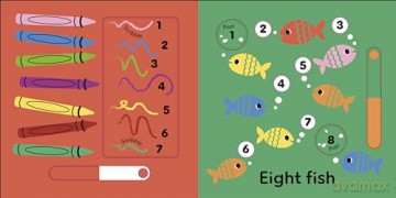 Slide and Seek Numbers - Dk [KSIĄŻKA]