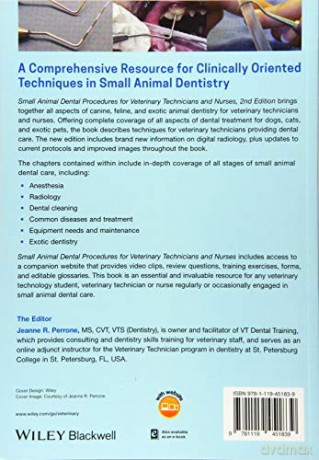 Small Animal Dental Procedures for Veterinary Technicians and Nurses, 2nd Edition - Jeanne R Perrone [KSIĄŻKA]