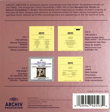 Gregorian Chant [4CD]
