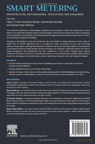 Smart Metering: Infrastructure, Methodologies, Applications, and Challenges - Vijay K. Sood [KSIĄŻKA]