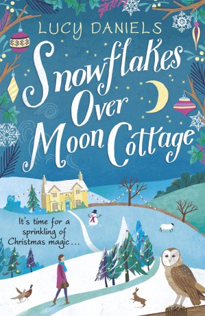 Snowflakes over Moon Cottage: a winter love story set in the Yorkshire Dales, the perfect festive romance for 2023 (Animal Ark Revisited) - Daniels Lucy [KSIĄŻKA]