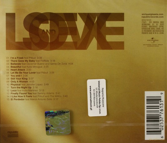 Enrique Iglesias: Sex And Love (Deluxe) [CD]