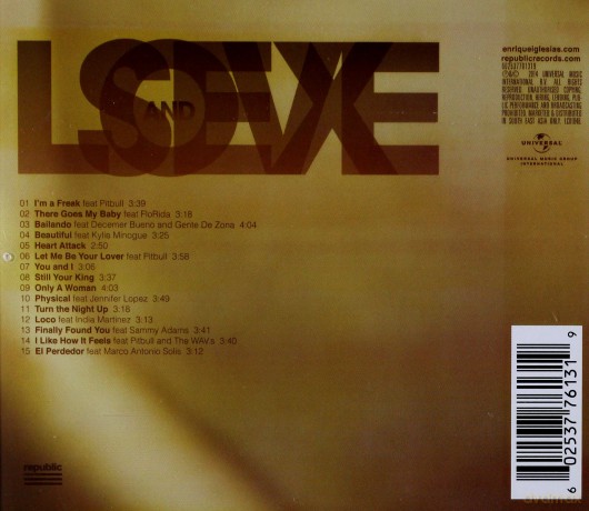 Enrique Iglesias: Sex And Love (Deluxe) [CD]