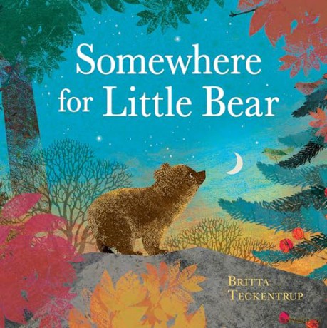 Somewhere for Little Bear - Britta Teckentrup [KSIĄŻKA]