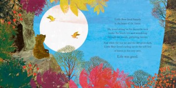 Somewhere for Little Bear - Britta Teckentrup [KSIĄŻKA]