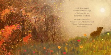 Somewhere for Little Bear - Britta Teckentrup [KSIĄŻKA]