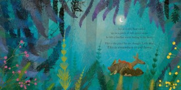 Somewhere for Little Bear - Britta Teckentrup [KSIĄŻKA]
