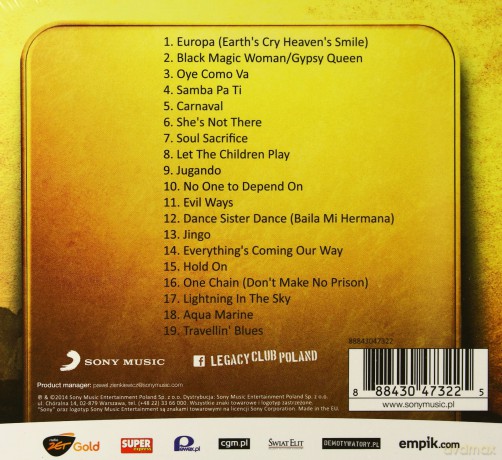Santana: Gold [CD]