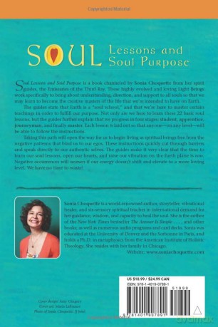 Soul Lessons and Soul Purpose: A Channeled Guide to Why You Are Here: A Channelled Guide To Why You Are Here - Sonia Choquette [KSIĄŻKA]