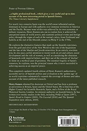 Spain, 1469-1714: A Society of Conflict - Henry Kamen [KSIĄŻKA]
