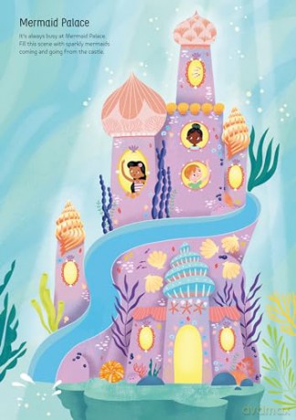 Sparkly Mermaids Sticker Book (Sparkly Sticker Books) - Alice Beecham [KSIĄŻKA]