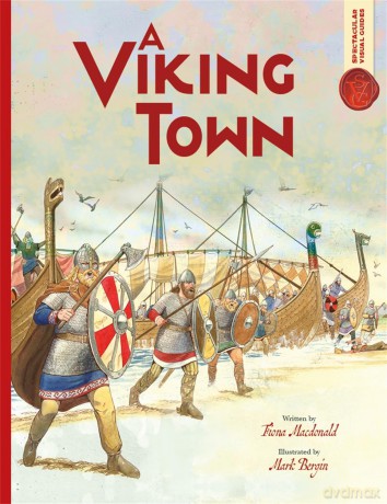 Spectacular Visual Guides: Viking Town - Fiona Macdonald [KSIĄŻKA]