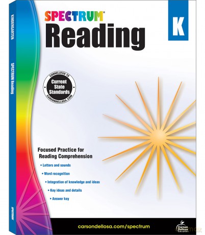 Spectrum Reading, Grade K - Spectrum [KSIĄŻKA]