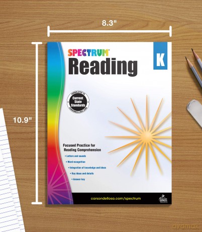 Spectrum Reading, Grade K - Spectrum [KSIĄŻKA]