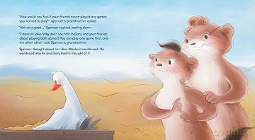 Spencer and Gary Make a Decision: English Edition (Spencer the Siksik and Gary the Snow Goose) [KSIĄŻKA]