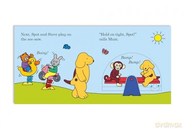 Spot's Slide and Seek: Playground: A push, pull and slide board book - Eric Hill [KSIĄŻKA]
