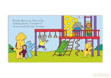 Spot's Slide and Seek: Playground: A push, pull and slide board book - Eric Hill [KSIĄŻKA]