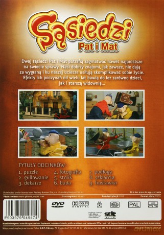 Sąsiedzi Pat i Mat: Dekarze [DVD]