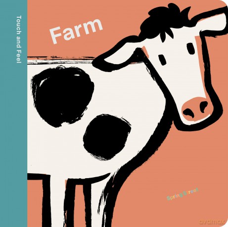 Spring Street Touch and Feel: Farm - Boxer Books [KSIĄŻKA]
