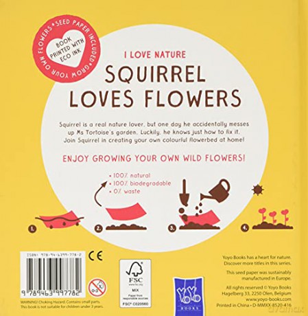 Squirrel Loves Flowers (I Love Nature) [KSIĄŻKA]