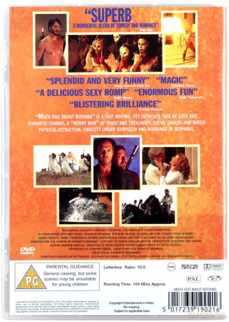 Much Ado About Nothing (Wiele hałasu o nic) [DVD]