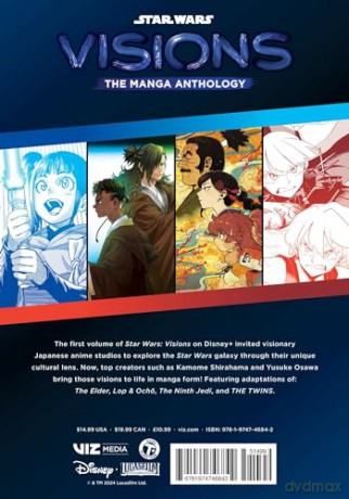 Star Wars: Visions: The Manga Anthology: Visions; The Manga Anthology 1 - Kamome Shirahama [KSIĄŻKA]