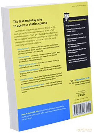 Statics For Dummies - James H Allen [KSIĄŻKA]