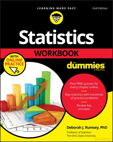 Statistics Workbook For Dummies with Online Practice, 2nd Edition - Deborah J. Rumsey [KSIĄŻKA]