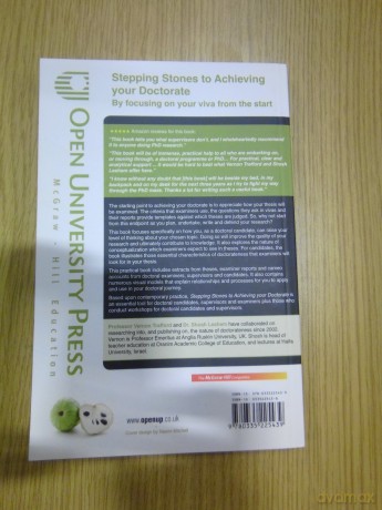 Stepping Stones To Achieving Your Doctorate: By Focusing On Your Viva From The Start: Focusing on your viva from the start - Vernon Trafford [KSIĄŻKA]