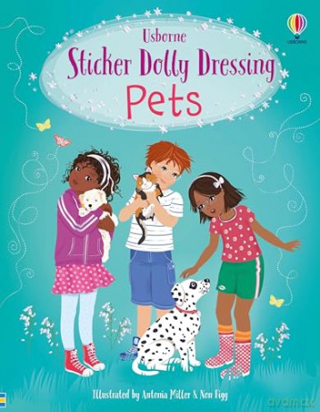 Sticker Dolly Dressing Pets - Fiona Watt [KSIĄŻKA]