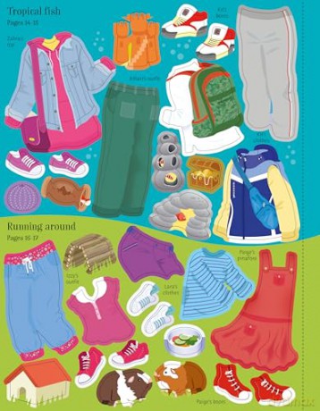 Sticker Dolly Dressing Pets - Fiona Watt [KSIĄŻKA]