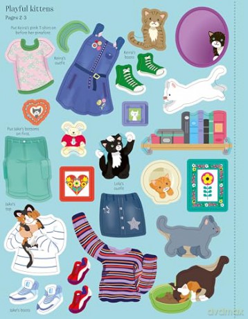 Sticker Dolly Dressing Pets - Fiona Watt [KSIĄŻKA]