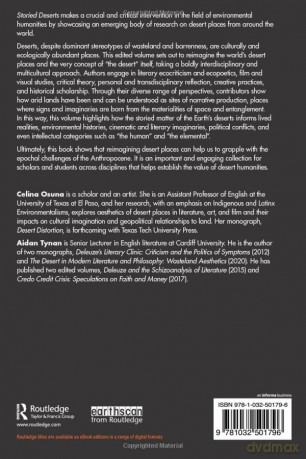 Storied Deserts: Reimagining Global Arid Lands (Routledge Environmental Humanities) - Celina Osuna [KSIĄŻKA]