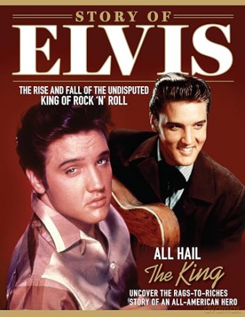 Story of Elvis: The Rise and Fall of the Undisputed King of Rock 'n' Roll (Visual History) [KSIĄŻKA]