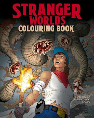Stranger Worlds Colouring Book (Arcturus Horror Colouring) - Juan Calle [KSIĄŻKA]