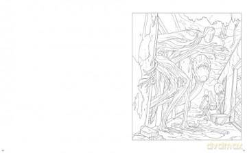 Stranger Worlds Colouring Book (Arcturus Horror Colouring) - Juan Calle [KSIĄŻKA]