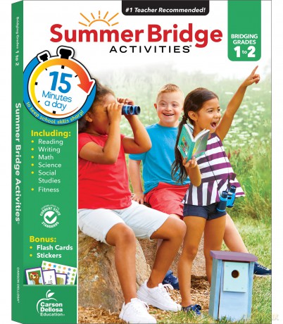 Summer Bridge Activities, Grades 1 - 2: Volume 3 - Summer Bridge Activi [KSIĄŻKA]