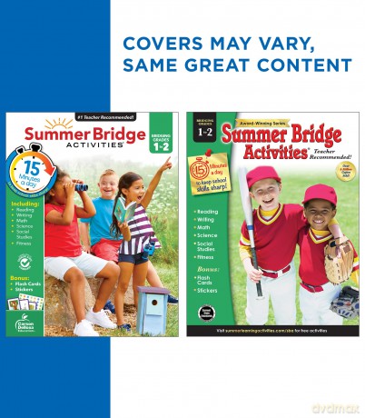 Summer Bridge Activities, Grades 1 - 2: Volume 3 - Summer Bridge Activi [KSIĄŻKA]