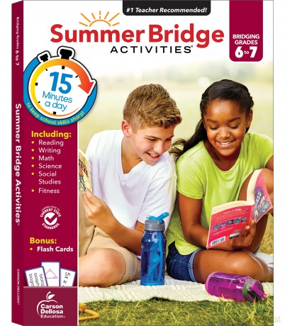 Summer Bridge Activities, Grades 6 - 7: Volume 8 - Summer Bridge Activi [KSIĄŻKA]