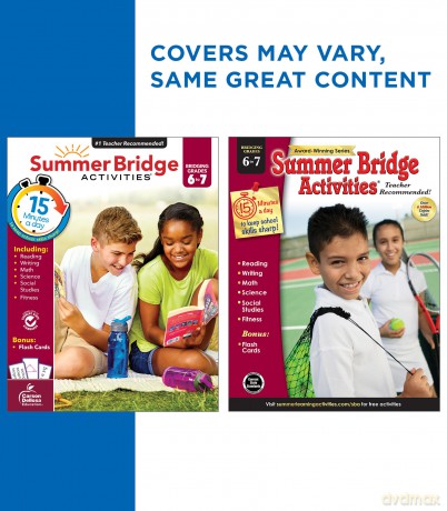 Summer Bridge Activities, Grades 6 - 7: Volume 8 - Summer Bridge Activi [KSIĄŻKA]