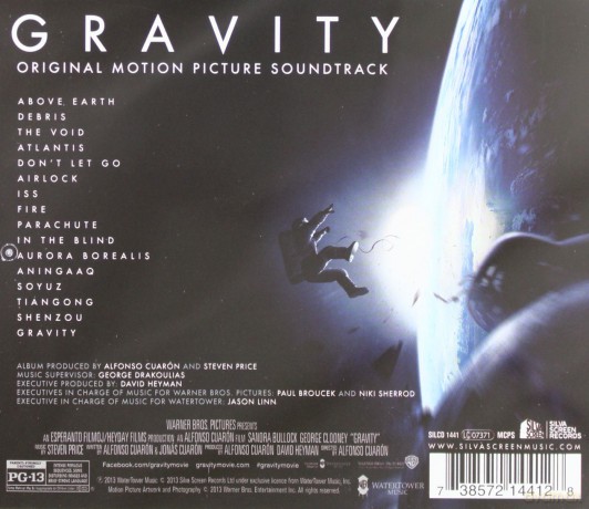 Gravity soundtrack (Grawitacja) (Steven Price) [CD]