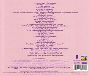 The Grand Budapest Hotel soundtrack [CD]