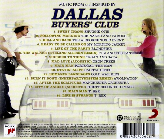 Dallas Buyers Club soundtrack (Witaj w klubie) [CD]