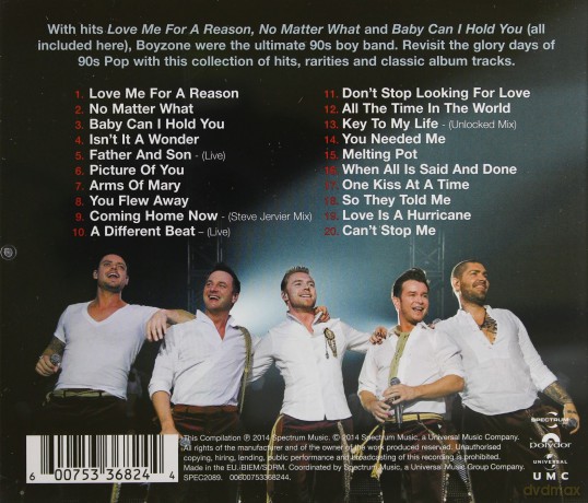 Boyzone: Love Me For A Reason: The Collection [CD]