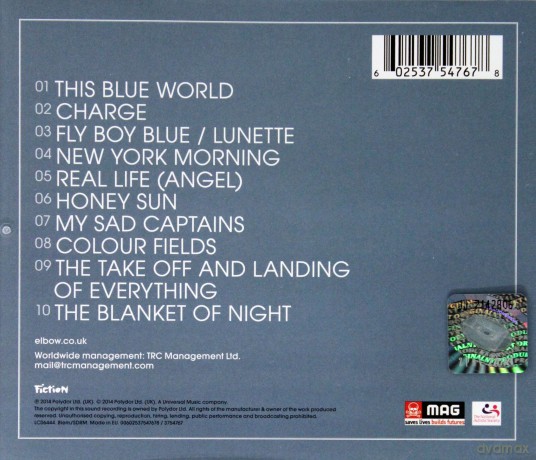 Elbow: The Take Off And Landing Of Everything [CD]