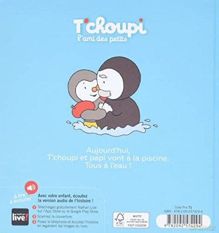 T'choupi: T'choupi va a la piscine: 40 - Florence Teste [KSIĄŻKA]