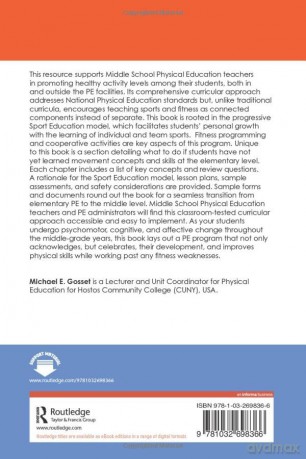 Teaching Middle School Physical Education: A Progressive Curricular Approach - Gosset Michael E. [KSIĄŻKA]