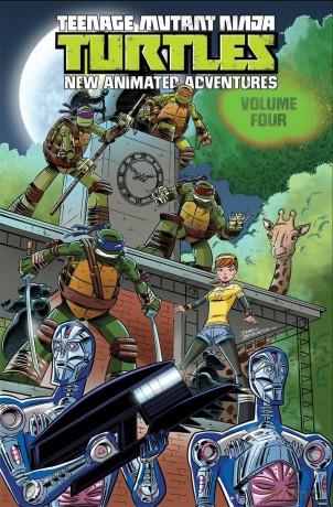 Teenage Mutant Ninja Turtles: New Animated Adventures Volume 4 (TMNT New Animated Adventures) - Lanzing [KSIĄŻKA]